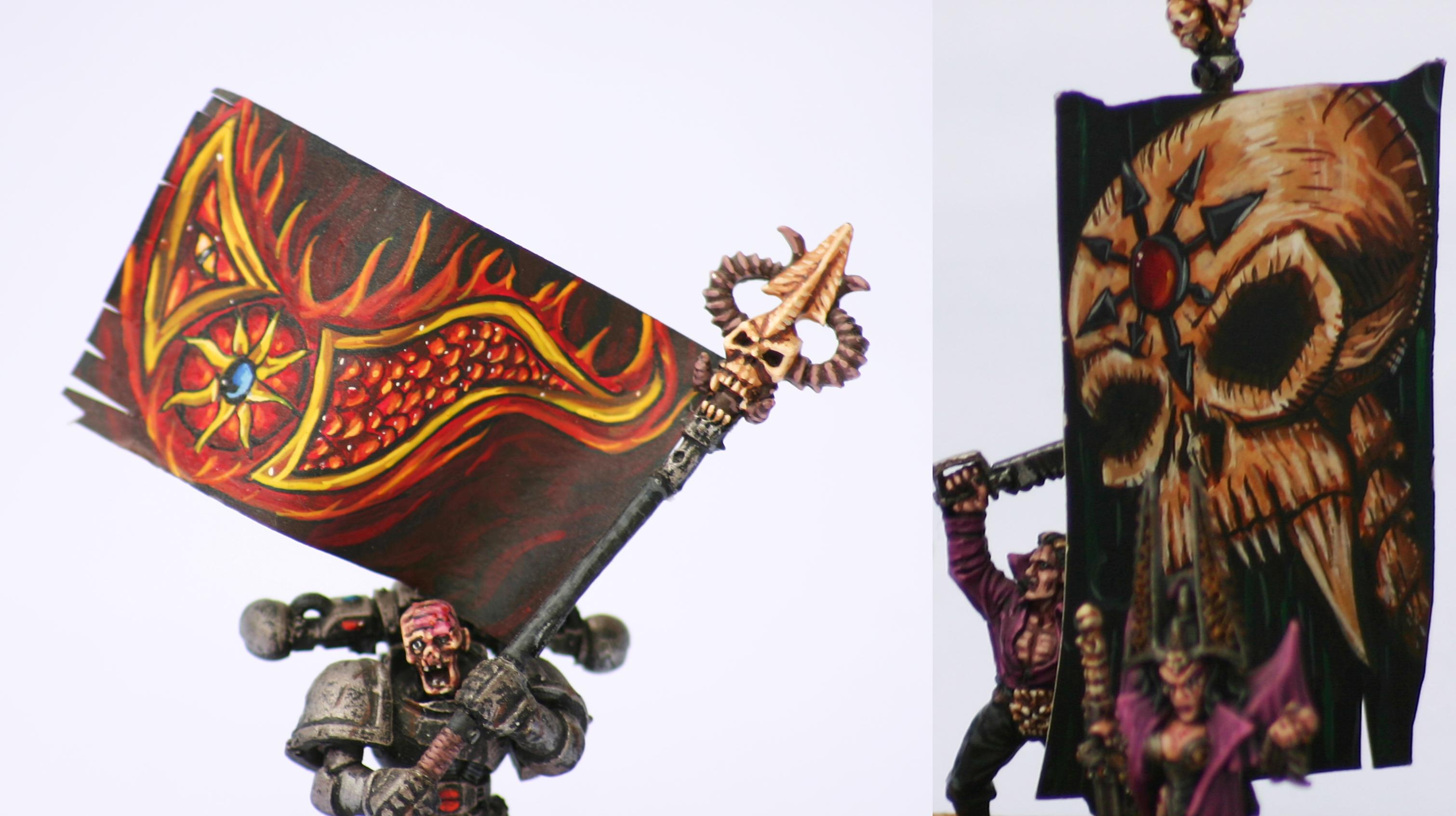 Banner, Chaos, Warhammer Fantasy warhammer, banners, chaos Gallery